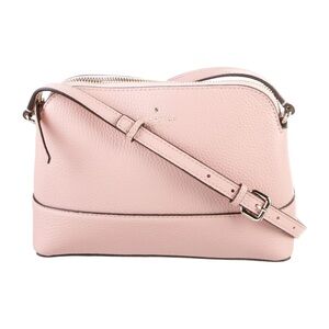 Kate Spade Light Pink Leather Small Dome Crossbody
